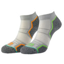 1000 Mile Repreve Run Anklet Sock | Eco Sports Twin Pack - Borderland Muff
