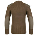 Fort Crew Neck Combat Jumper -OLIVE - Borderland Muff