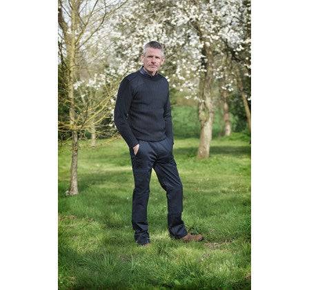 Fort Crew Neck Combat Jumper -NAVY - Borderland Muff