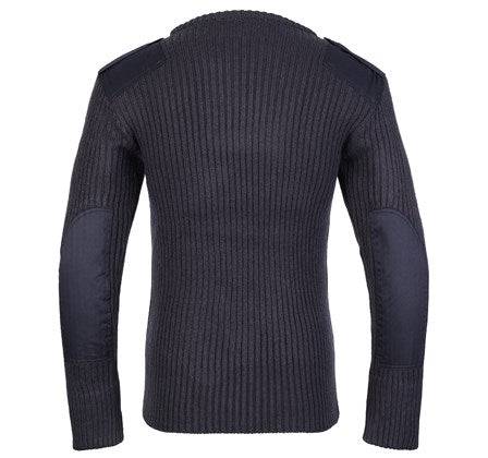 Fort Crew Neck Combat Jumper -NAVY - Borderland Muff