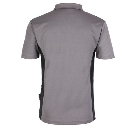 Tuff Stuff Mens Elite 131 Wicking Work Polo Shirt-GREY - Borderland Muff