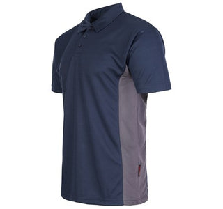 Tuff Stuff Mens Elite 131 Wicking Work Polo Shirt-NAVY - Borderland Muff