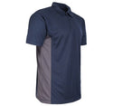 Tuff Stuff Mens Elite 131 Wicking Work Polo Shirt-NAVY - Borderland Muff
