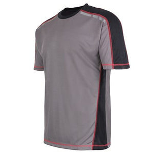 Tuff Stuff Mens 151 Elite Wicking Work Tee-GREY - Borderland Muff