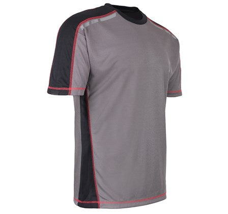 Tuff Stuff Mens 151 Elite Wicking Work Tee-GREY - Borderland Muff