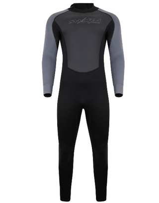 Typhoon Swarm3 Mens 3/2mm Full Wetsuit-BLACK - Borderland Muff