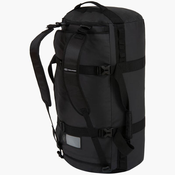 Highlander Storm Water Resistant PVC Kitbag - 90L-BLACK - Borderland Muff