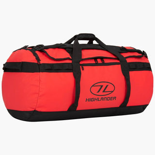 Highlander Storm Water Resistant PVC Kitbag - 90L-RED - Borderland Muff