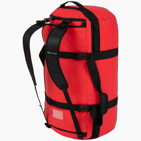 Highlander Storm Water Resistant PVC Kitbag - 90L-RED - Borderland Muff