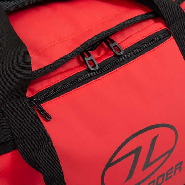 Highlander Storm Water Resistant PVC Kitbag - 90L-RED - Borderland Muff