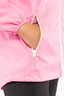 Mac in a Sac Kids Waterproof Breathable Windproof Packable Origin Jacket-PINK - Borderland Muff