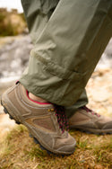 Mac in a Sac Adults Waterproof Breathable Windproof Packable Overtrousers-KHAKI - Borderland Muff