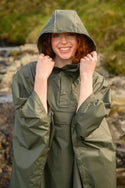Mac in a Sac Adults Waterproof Breathable Windproof Unisex Packable Poncho-KHAKI - Borderland Muff