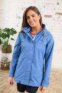 Lighthouse Beachcomber Short Waterproof Jacket-MARINE BLUE - Borderland Muff