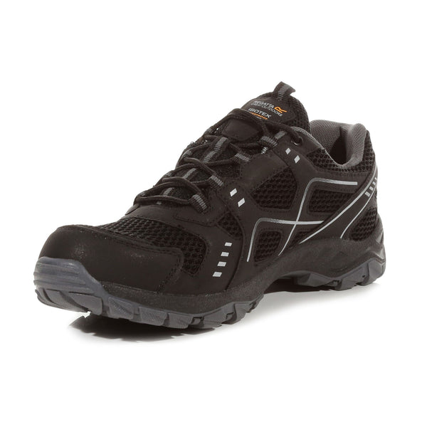 Regatta Vendeavour Waterproof Walking Shoe-BLACK - Borderland Muff