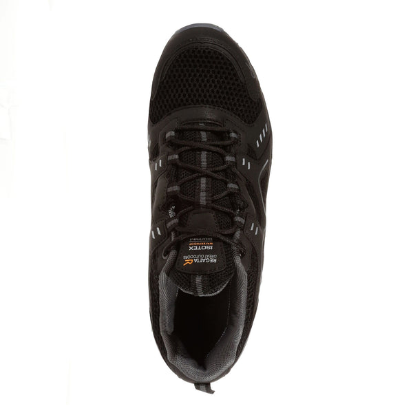 Regatta Vendeavour Waterproof Walking Shoe-BLACK - Borderland Muff