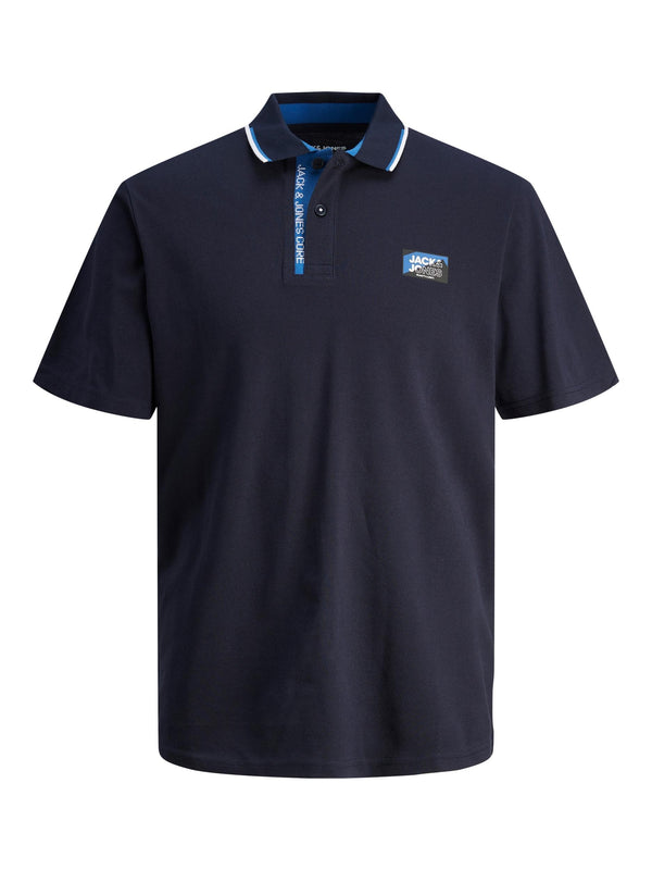 Jack & Jones JCOLOGAN Polo-NAVY BLAZER - Borderland Muff