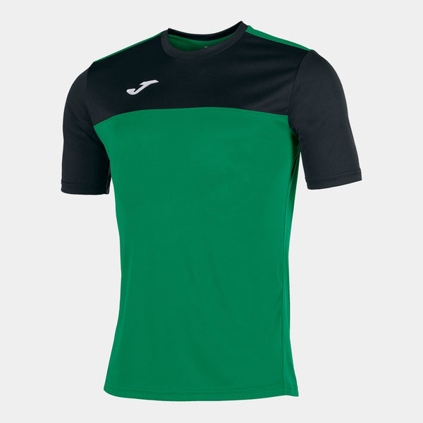 JOMA Winner II 2 Tone Mens Sports Tee-GREEN - Borderland Muff