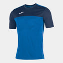 JOMA Winner II 2 Tone Mens Sports Tee-ROYAL BLUE - Borderland Muff