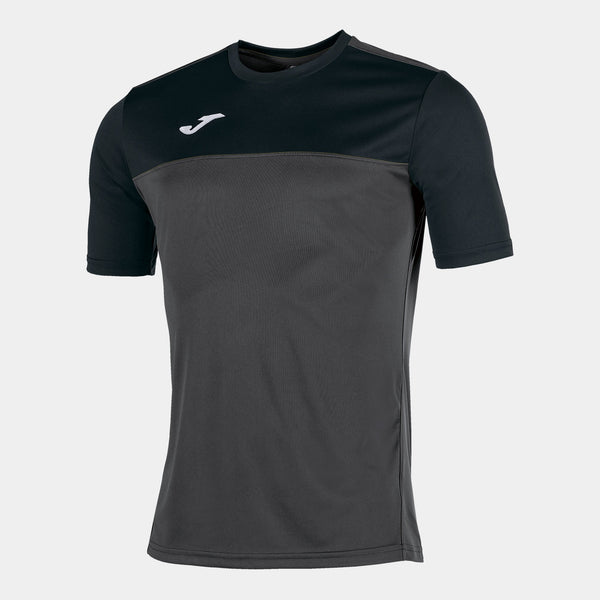 JOMA Winner II 2 Tone Mens Sports Tee-ANTHRACITE - Borderland Muff