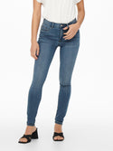 JDY Tulga High Waist Skinny Denim - Borderland Muff
