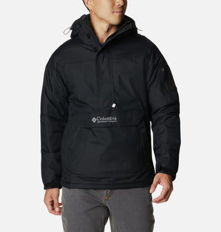 Columbia Mens Insulated Challenger Pullover -BLACK - Borderland Muff