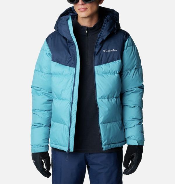 Columbia Mens Iceline Ridge Insulated Jacket-NAVY - Borderland Muff