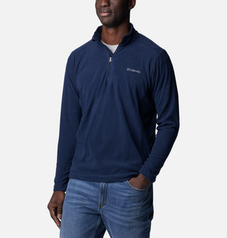 Columbia Mens Klamath Half Zip Fleece-NAVY - Borderland Muff