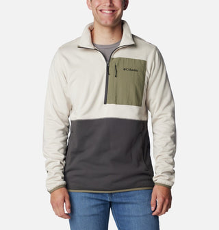 Columbia Mens Hike Half Zip -STONE - Borderland Muff