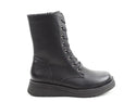 Heavenly Feet Ladies Vegan Friendly Boot Martina 4-BLACK - Borderland Muff