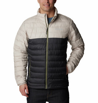 Columbia Mens Powder Lite Insulated Jacket-STONE - Borderland Muff