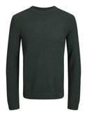 Jack & Jones JORBRODY Knit Crew-FOREST GREEN - Borderland Muff