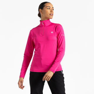 Dare2b Ladies Lowline II Stretch Top -PINK - Borderland Muff