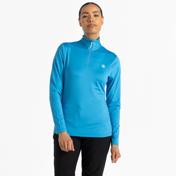 Dare2b Ladies Lowline II Stretch Top -SWEDISH BLUE - Borderland Muff