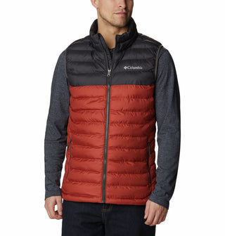 Columbia Mens Powderlite Vest -RED - Borderland Muff