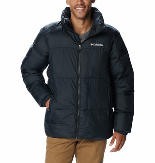 Columbia Mens Puffect Insulated Jacket-BLACK