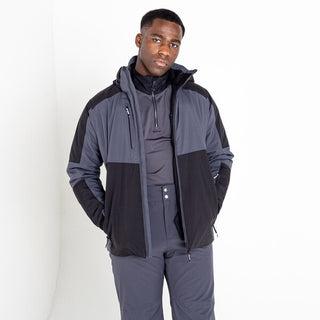 Dare2b Mens Emulate Waterproof Ski Jacket-BLACK EBONY - Borderland Muff