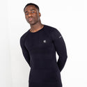 Dare2b Mens Zone In Long Sleeved Base Layer -BLACK - Borderland Muff
