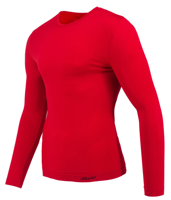 Joluvi Termico Unisex Long Sleeved Performance Base Layer Top-RED - Borderland Muff