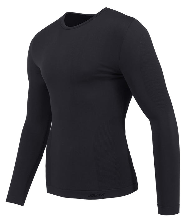 Joluvi Termico Unisex Long Sleeved Performance Base Layer Top-BLACK - Borderland Muff