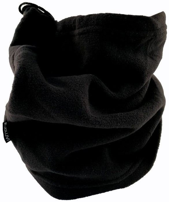 Joluvi Fleece Neck Warmer-BLACK - Borderland Muff