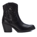 XTI 14199401 Ladies Ankle Boot-BLACK - Borderland Muff