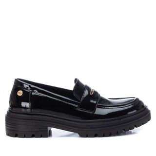 XTI 142001 Ladies Loafers-BLACK - Borderland Muff