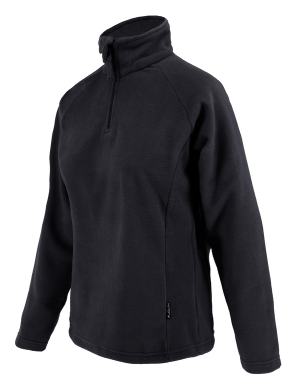 Joluvi Ladies Polar Surprise Half Zip Fleece-BLACK - Borderland Muff