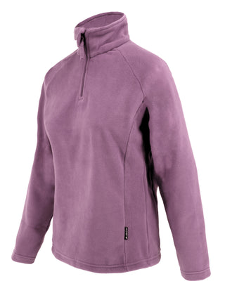 Joluvi Ladies Polar Surprise Half Zip Fleece-PLUM - Borderland Muff