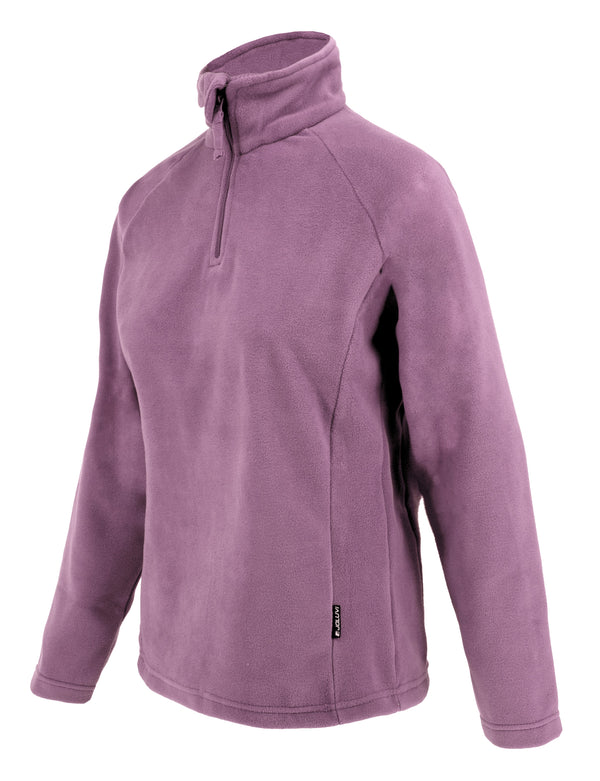 Joluvi Ladies Polar Surprise Half Zip Fleece-PLUM - Borderland Muff