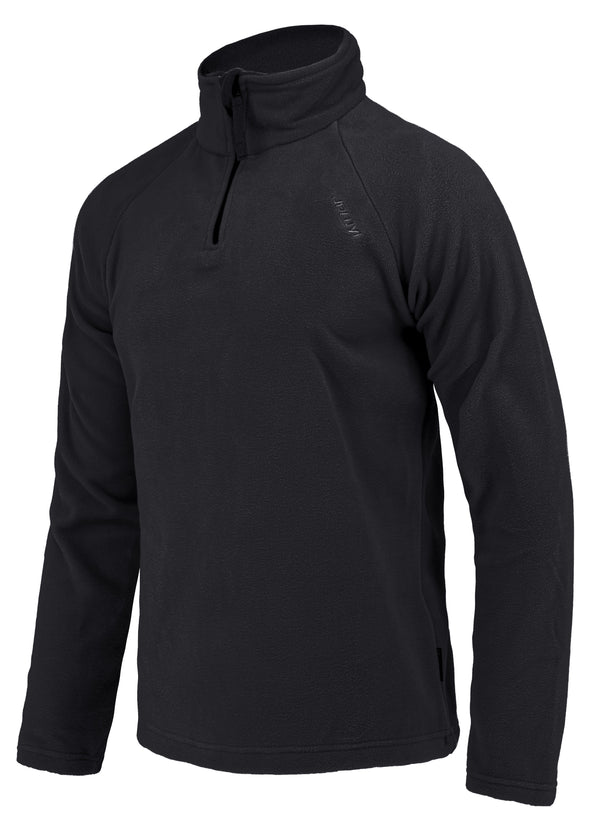 Joluvi Mens Polar Surprise Half Zip Fleece-BLACK - Borderland Muff