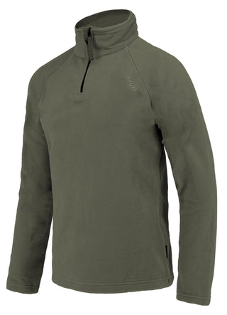 Joluvi Mens Polar Surprise Half Zip Fleece-OLIVE - Borderland Muff