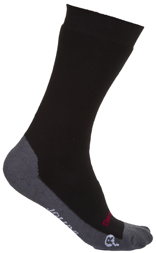 Joluvi Thermolite Classic 2 Pack Sock-BLACK - Borderland Muff