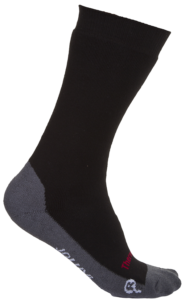 Joluvi Thermolite Classic 2 Pack Sock-BLACK - Borderland Muff